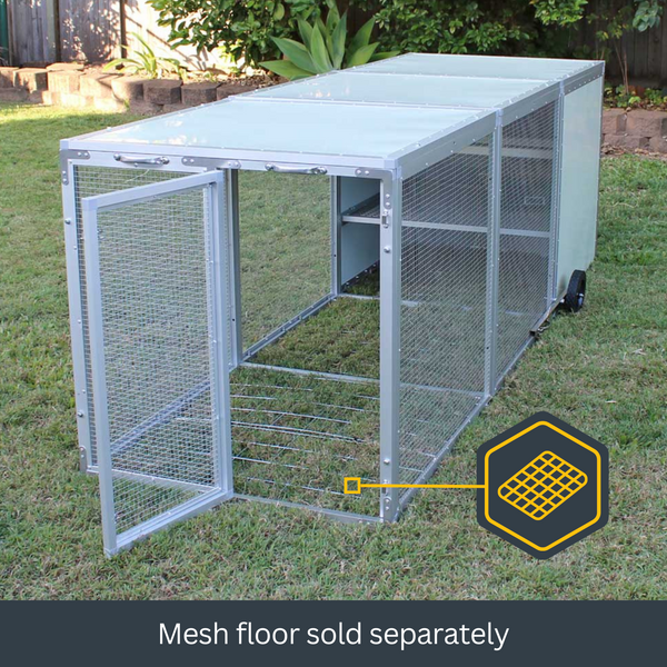 Galvanised Mesh Floor
